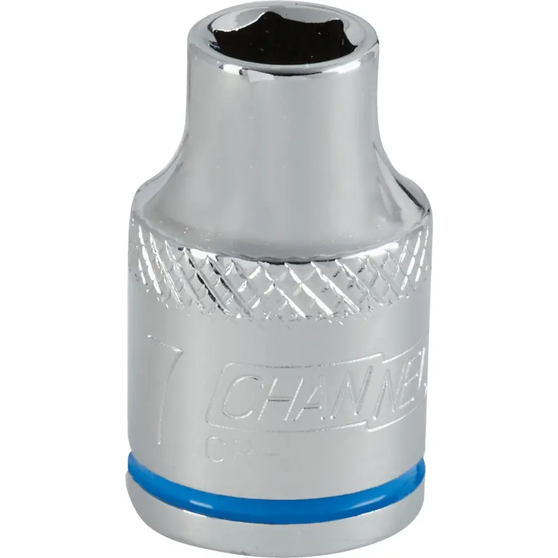 Channellock 3/8-Inch Drive 7Mm 6-Point Shallow Metric Socket 1
