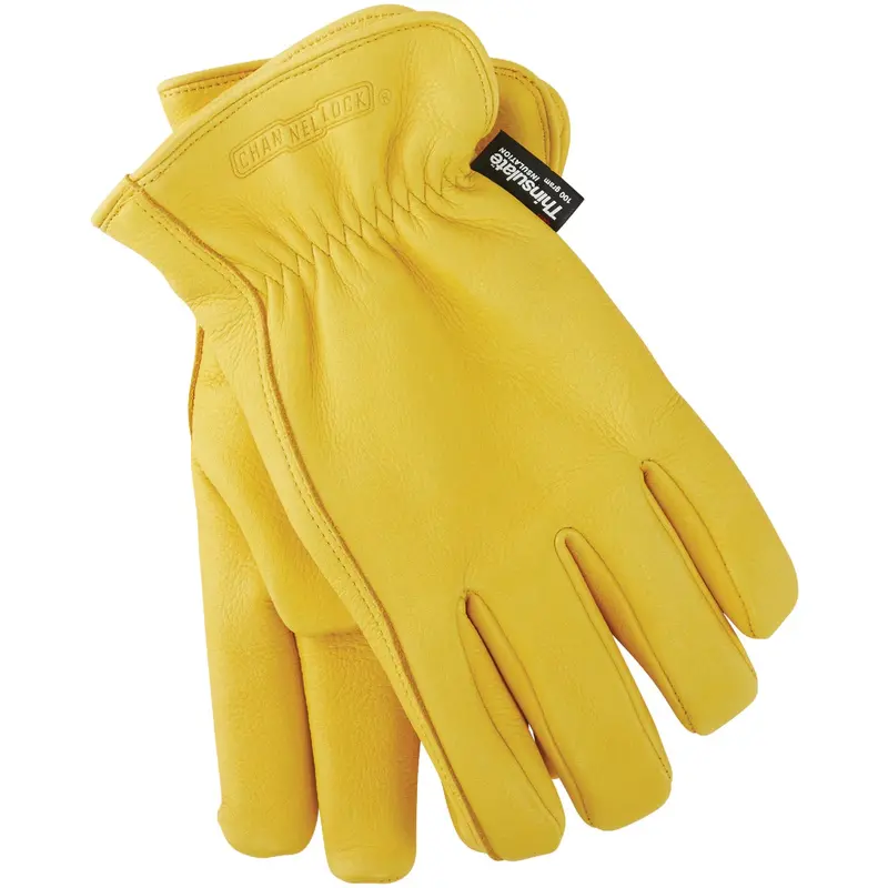 Channellock Men’S Large Deerskin Winter Work Gloves – Insulated & Durable 1