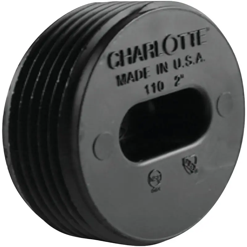 Charlotte Pipe Abs Plug – 4 In Mip Countersunk, For Drain/Waste/Vent Systems 1