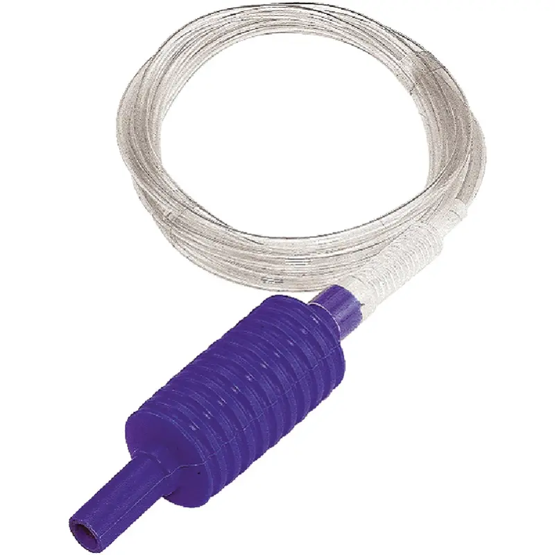 Custom Accessories 6-Foot Manual Siphon Pump – Heavy-Duty Transfer Tool For Liquids 1