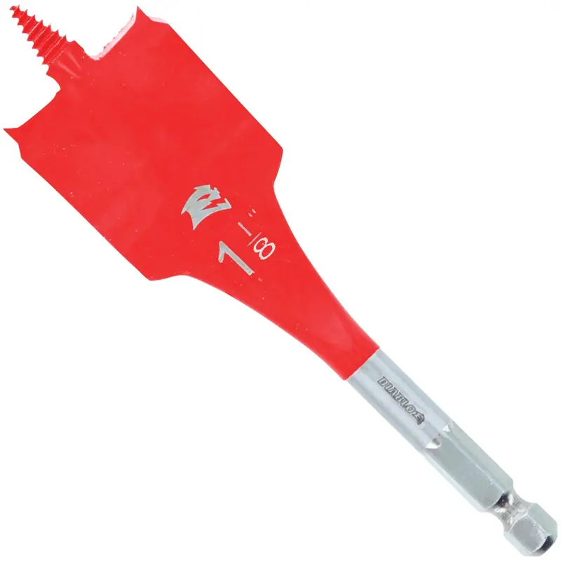 Diablo Speedemon Spade Bit – 1-1/8 In. × 4 In., High-Speed Wood Boring 1