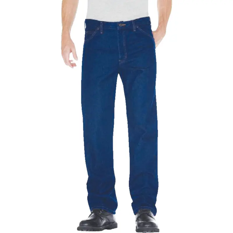 Dickies Men'S Indigo Blue Jeans – 34X32, Regular Fit Denim 1