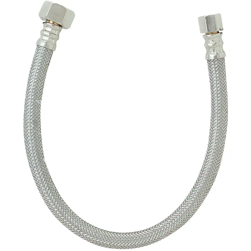 Do It Best Stainless Steel Faucet Connector – 3/8" C X 1/2" F X 16" L 1