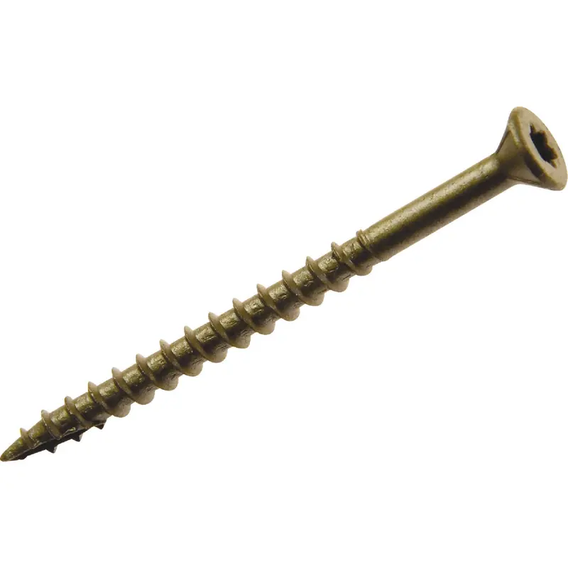 Do It Gold Star Exterior Wood Screw – #9 X 2.5", Bugle Head, 5-Lb Box 1