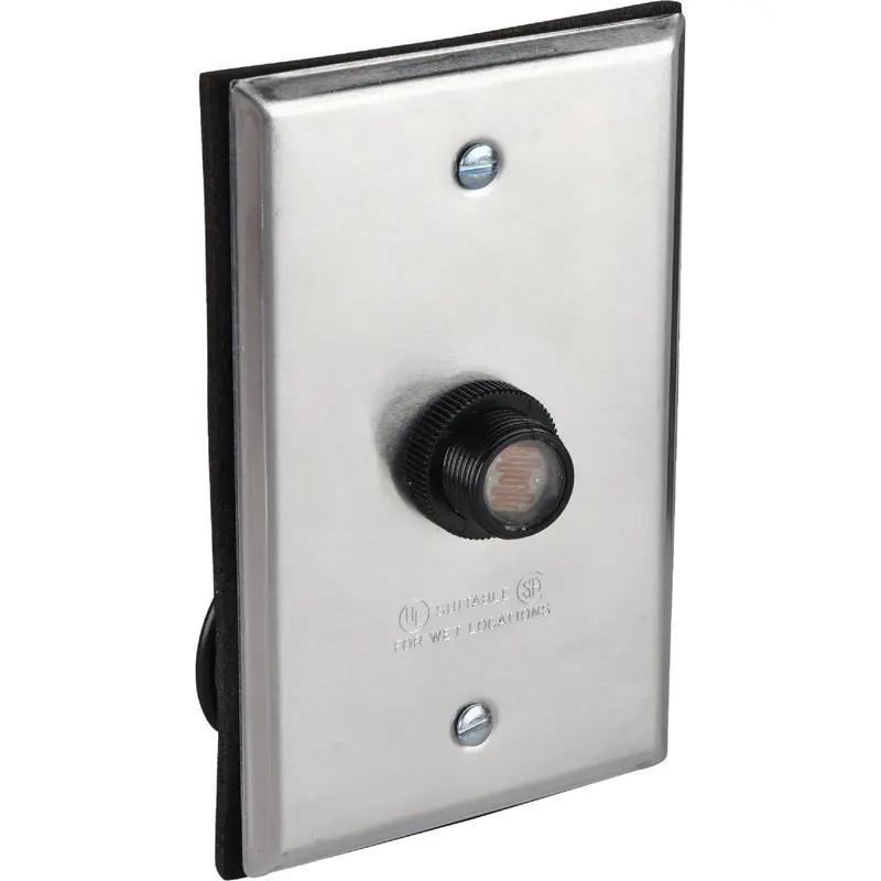 Do It Hardwired Photocell Lamp Controller – Aluminum Housing With Switch Plate 1