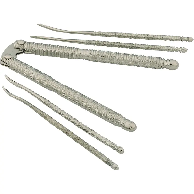 Ekco 4.75" Nutcracker Set – 4-Piece Assorted Cracking Tools 1