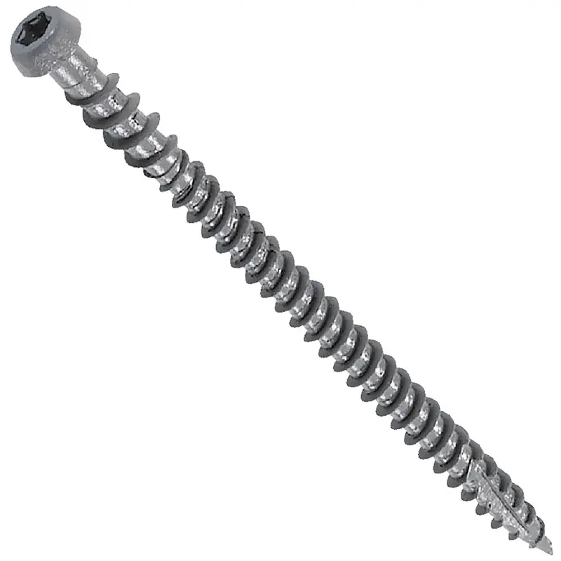 Fastenmaster Trapease 3 Composite Deck Screws – #10 × 2-1/2", Brown Finish (75-Count Box) 1