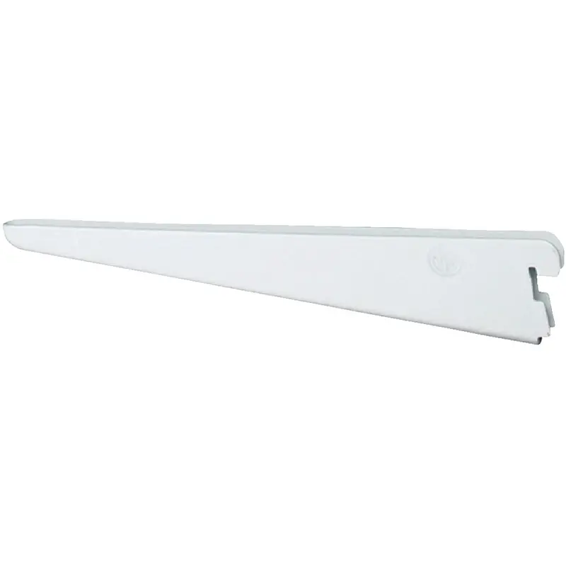 Freedomrail White Twin-Track Shelving Bracket – 10-1/2" Length 1