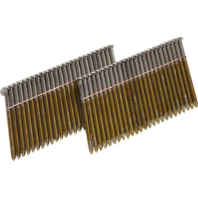 Grip-Rite 3-1/2" × 0.131" 28° Clipped-Head Framing Nails – Bright Finish (2000 Count) 1