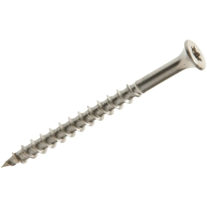 Grip-Rite Primeguard Max Stainless Steel Star Deck Screws – #8 × 1-5/8", 352-Count Jar 1