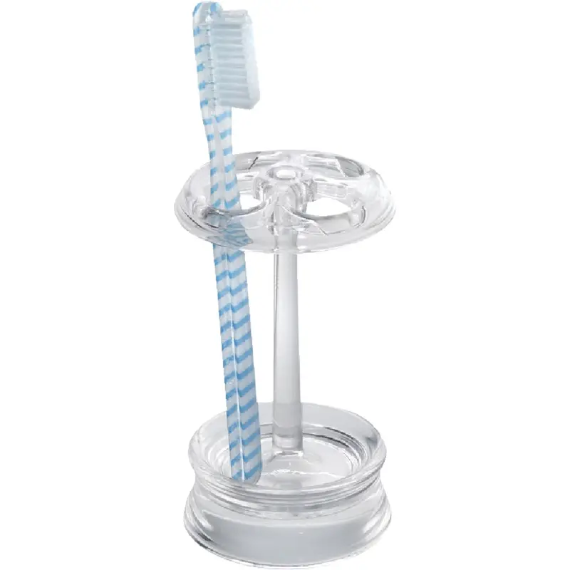 Interdesign Clear Acrylic Toothbrush Holder For Bathroom Countertop 1