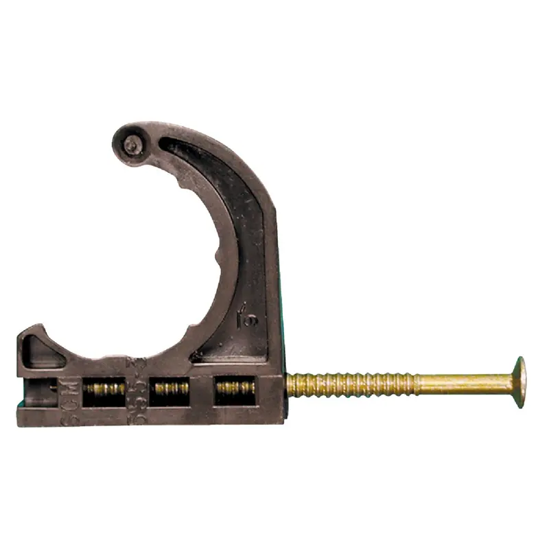 Jones Stephens 1/2" Nail-On Pipe Clamps – Secure Fastening For Plumbing 1