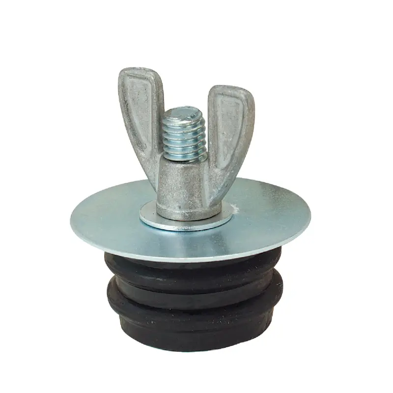 Jones Stephens Test Plug – 1-1/2" Ips Galvanized Steel Sewer & Drain Seal 1