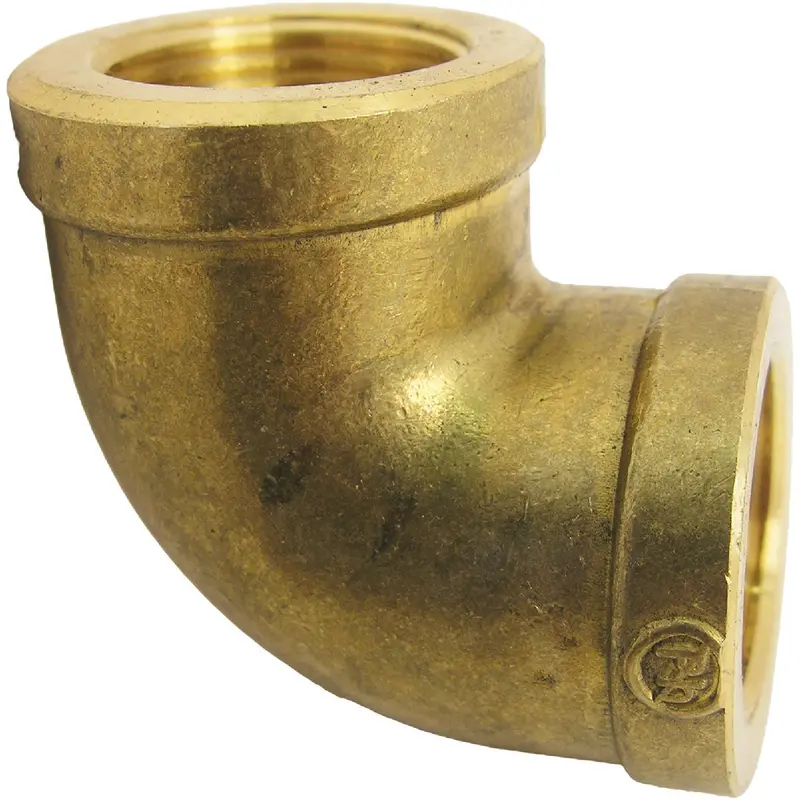 Lasco 90° Brass Elbow Fitting – 3/4" Fpt X 3/4" Fpt (1/4 Bend) 1