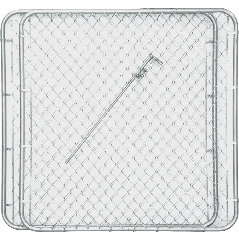 Midwest Air Tech Double-Drive Chain Link Gate – 114"W X 58"H 1