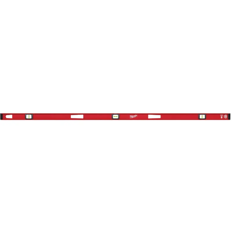 Milwaukee 78" Aluminum I-Beam Magnetic Level With Precision Vial 1