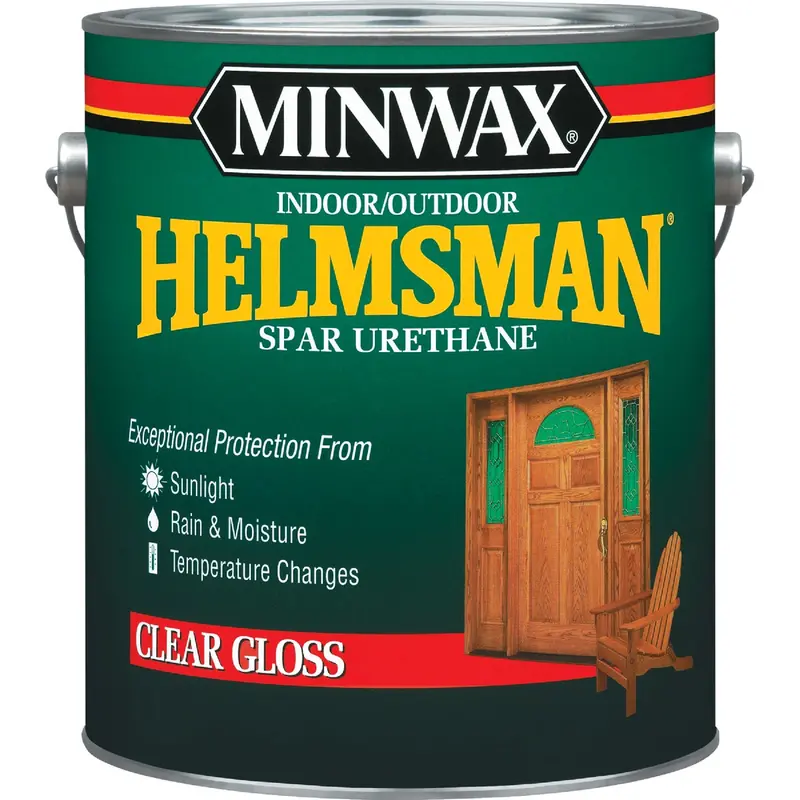 Minwax Helmsman Spar Urethane – Gloss Clear Finish, 1-Gallon Can 1