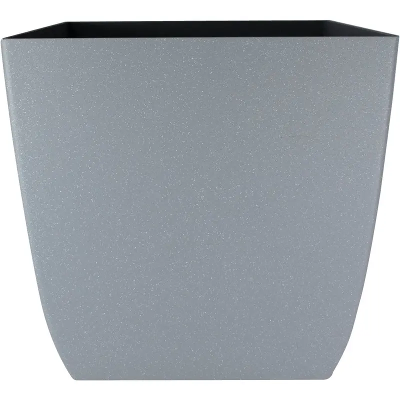 Myers Santa Fe Pebble Gray Square Planter – 12-Inch Dimension 1