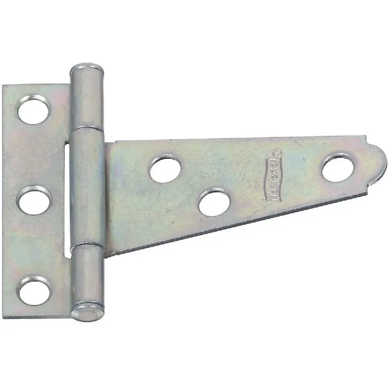 National Light-Duty T-Hinge – 2-Inch, Includes Mounting Screws (2-Pack) 1