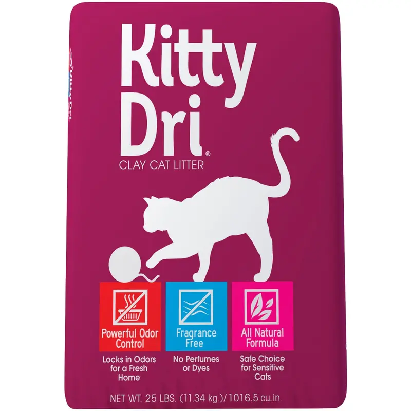 Oil Dri Natural Clay Cat Litter – 25 Lb Absorbent, Low-Dust Formula 1