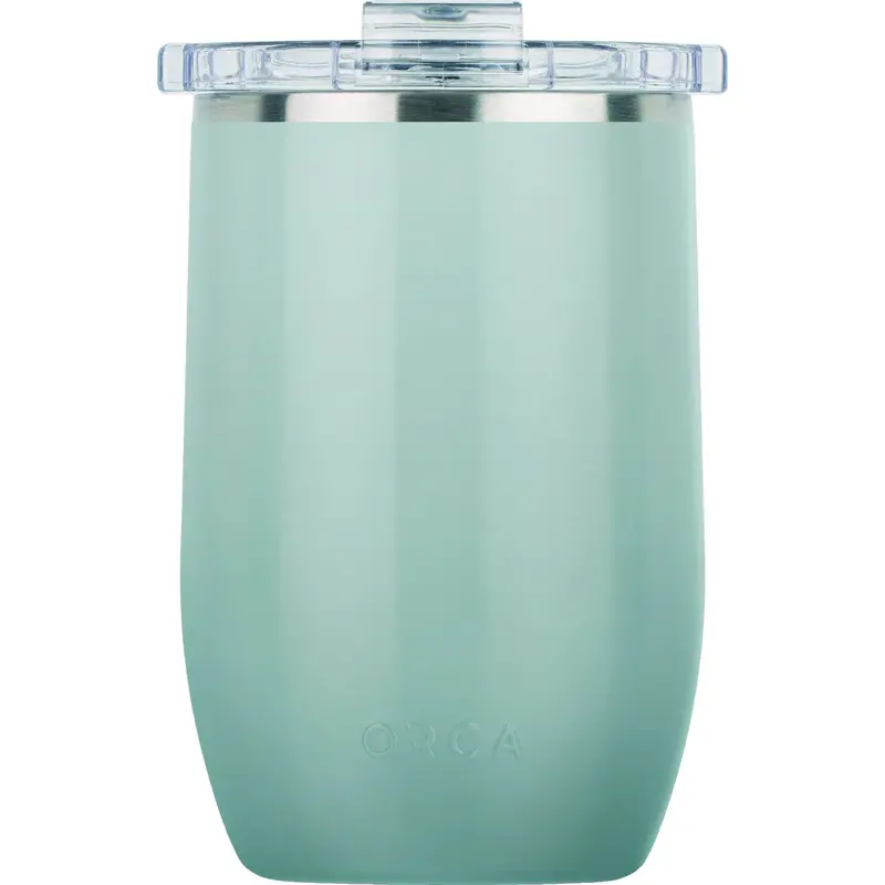 Orca 12 Oz Sage Gloss Insulated Vino Mug – Vacuum-Sealed Stainless Steel 1