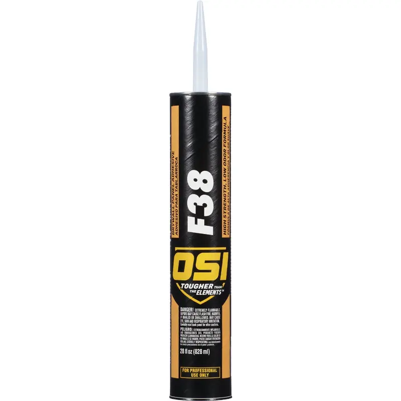 Osi F38 Professional Drywall & Panel Adhesive – 28 Oz, Low-Voc Formula 1