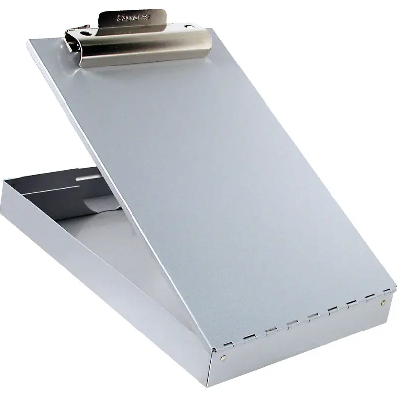 Saunders Redi-Rite Aluminum Clipboard – Letter Size, 1 In. Capacity, Recycled Construction 1