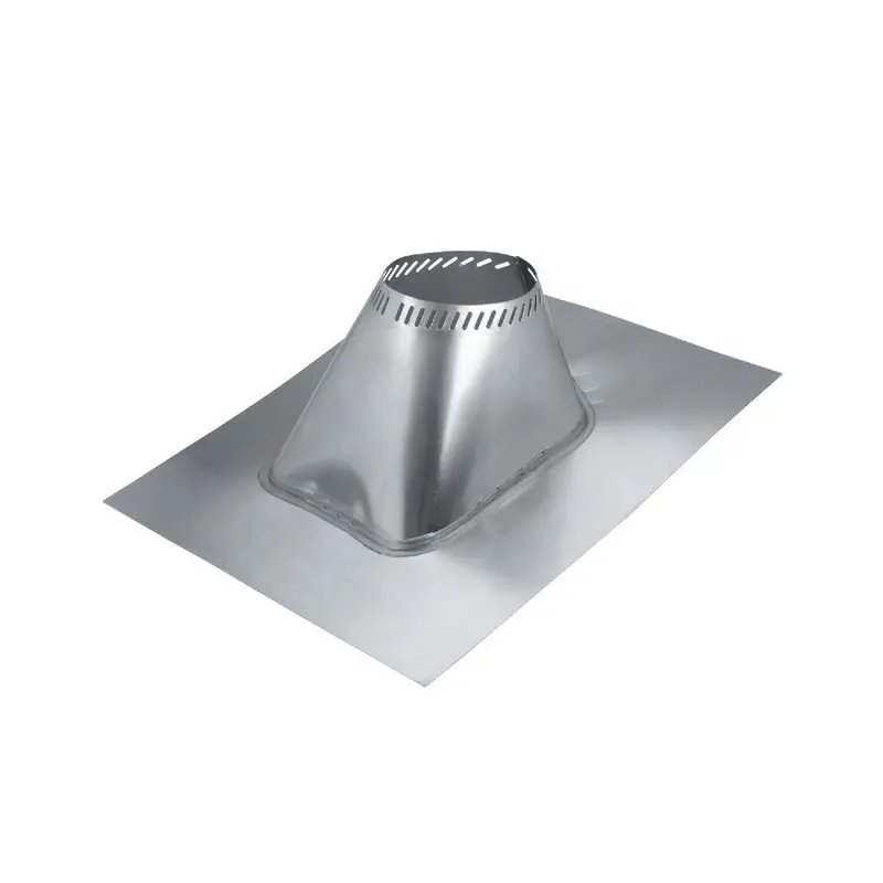 Selkirk Aluminum Roof Flashing – Adjustable 6" Diameter, Compatible With 2/12–6/12 Roof Pitches 1