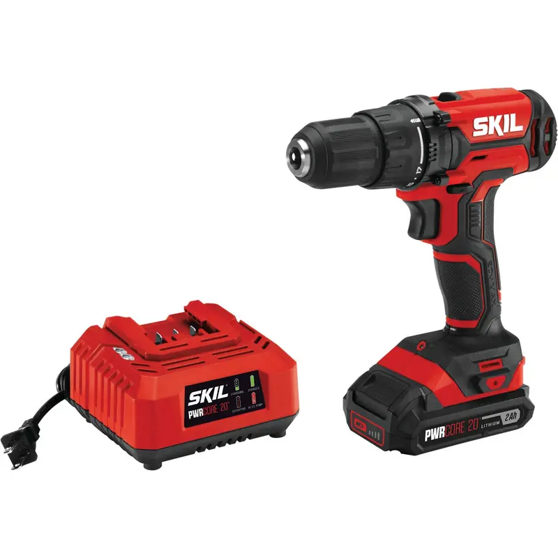 Skil Pwrcore 20V Cordless Drill/Driver – 1/2 In. Chuck, Lithium-Ion Powered 1