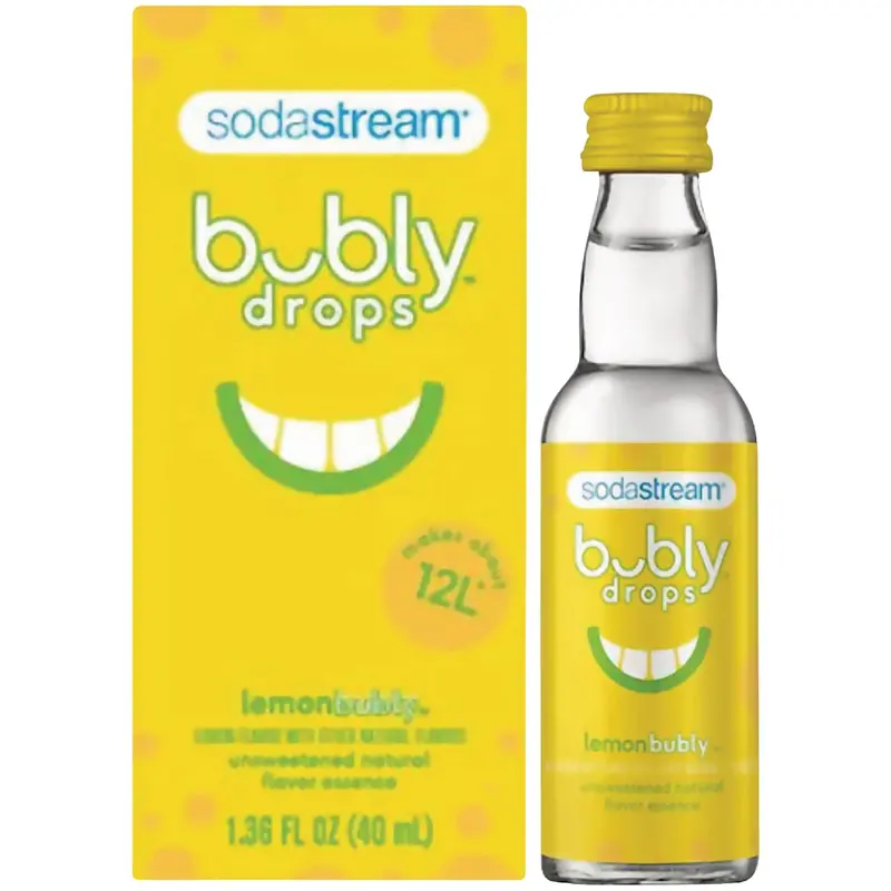 Sodastream Bubly Lemon Drops Flavor Drops – 1.36 Oz Bottle 1