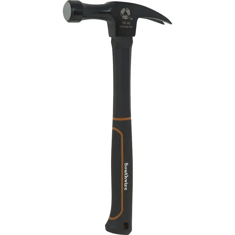 Southwire Smooth-Face Electrician’S Hammer – 18 Oz, Straight Claw 1