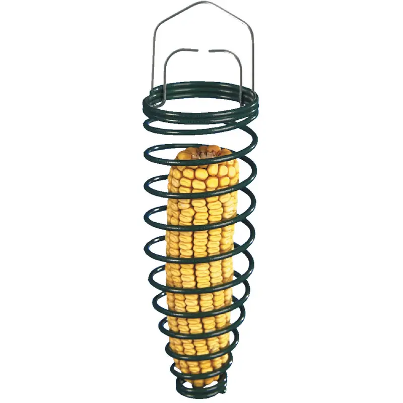 Stokes Select Squirrel Feeder – Galvanized Steel, 10.88" Spring-Loaded Design 1