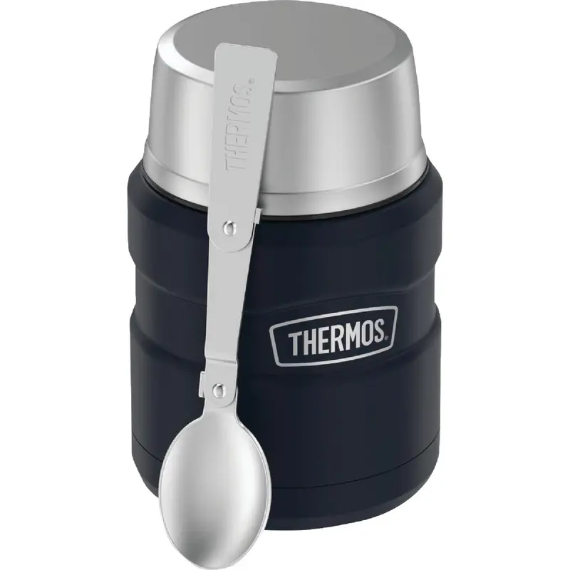 Thermos Stainless King Matte Blue Thermal Food Jar – 16 Oz 1
