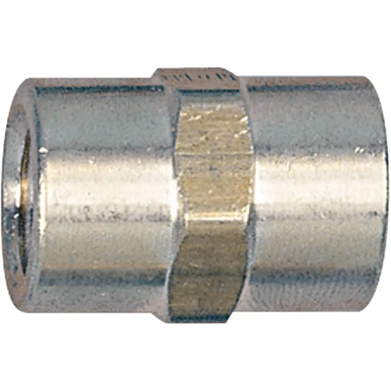 Tru-Flate Brass Coupler – 1/4" Female Fnpt Fitting 1