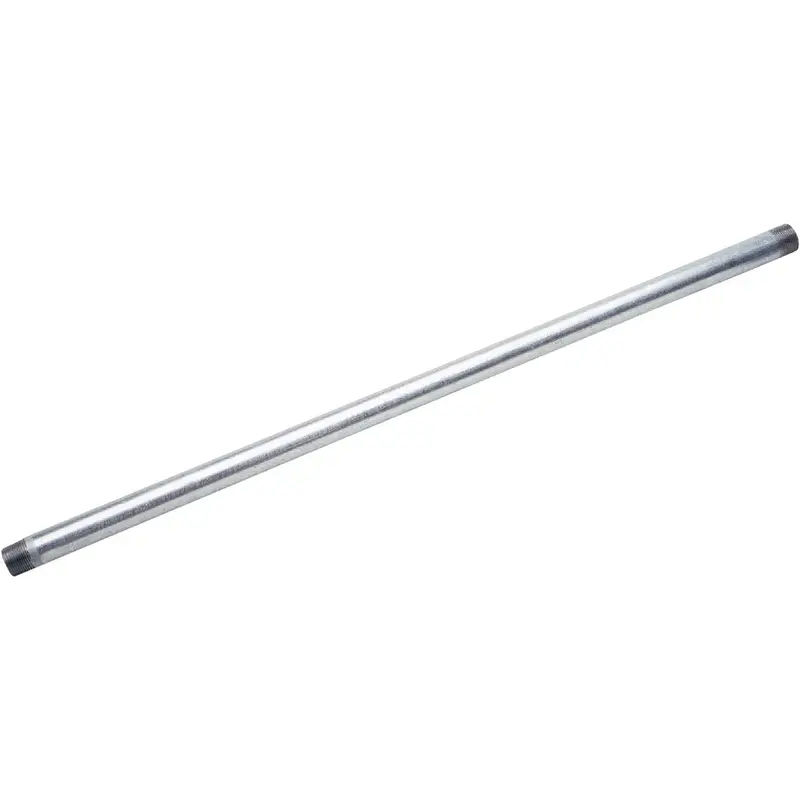 United Pipe & Steel Galvanized Carbon Steel Pipe – 1-1/2 In. Diameter × 10 Ft., Threaded 1