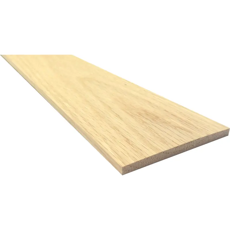 Waddell Red Oak Board – 1/4" X 6" X 4 Ft, Premium Hardwood Lumber 1