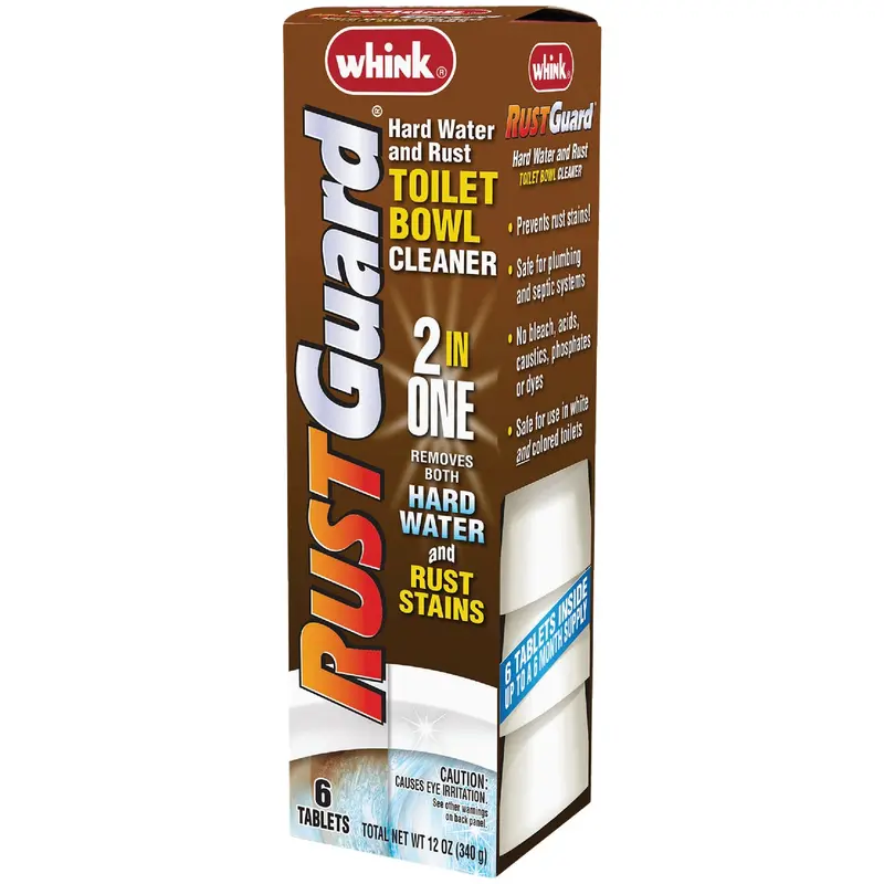 Whink Rustguard Toilet Bowl Cleaner – Citric Acid Formula (6-Pack) 1